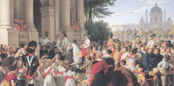Napoleone in un dipinto d'epoca