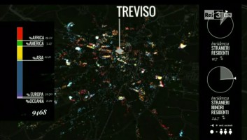 On Maps: Popolazione straniera residente a Treviso - Parallelo Italia