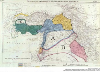 Sykes Picot map flickr Paolo Porsia