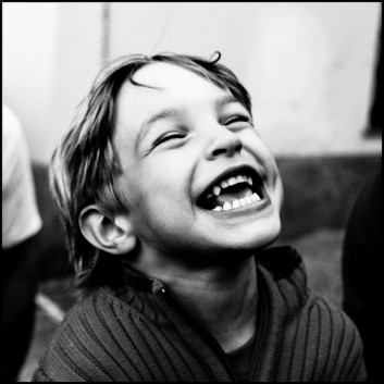 La risata di un bambino