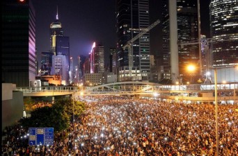 Protesta ad Hong Kong