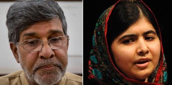 L’hindu Satyarthi e la musulmana Malala, vincitori del premio Nobel per la pace 2014