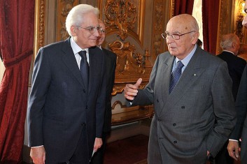 Mattarella e Napolitano