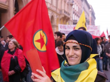 Global day per Kobane a Bologna